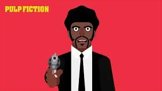 Pulp Fiction - Character Animation - Ezechiele 25-17