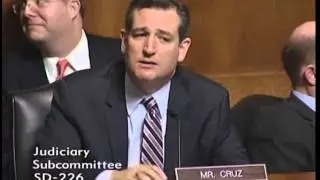Sen. Ted Cruz Chairs Hearing on SCOTUS Activism