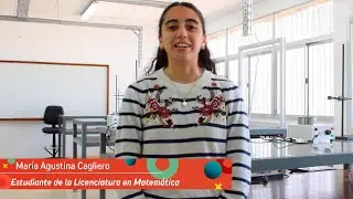 Licenciatura en Matemática: Agustina nos relata su experiencia en FAMAF