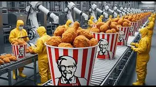 Inside the KFC Factory | How Crispy Chicken Is Made