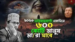 ২০২৬ সালের ভবি/ষ্যত% বাণী ! একদিনে ৬০০ কোটি মানুষ মা % রা যাবে ! কাজি ইব্রাহিম ওয়াজ | kazi ibrahim 