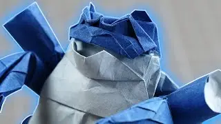 Origami Blastoise Pokemon / カメックス / はちけん