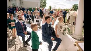 Anna i  Alfonso   - polsko włoski ślub w Pałacu Jaśminowym