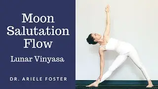 Moon Salutation Flow: Lunar Vinyasa Yoga for Side Body