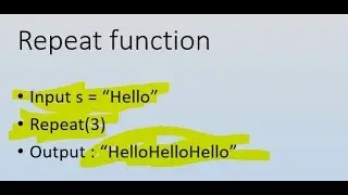 Java 12 Features - String Repeat Function