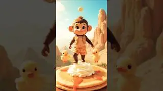 Pancake Planet Chaos! Monkey, Duck & Cat&rsquo;s Sweetest Fall! #PloopoTV #PancakeAdventure #WatchTillEnd