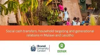 Social cash transfers, household targeting and generational relations in Malawi and Lesotho