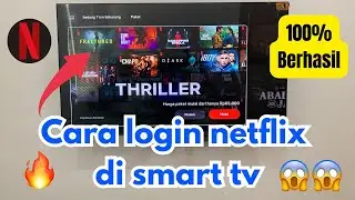 Cara Login Netflix Di Smart TV