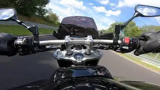 Nürburgring Nordschleife 02.08.2020 on the Yamaha FZ1 with two yellow flags