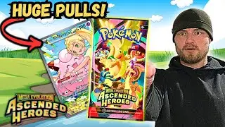 Pulling A Rare Pokemon Card From An Ascended Heroes Opening!