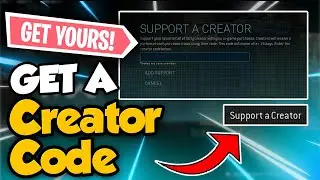 How To Get Your Own Warzone CREATOR CODE!!