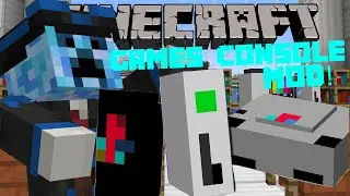 Minecraft | GAMES CONSOLES MOD (Xbox, PlayStation, & More!) | Mod Showcase 1.7.10