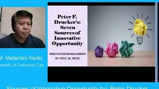 Sources of Innovation by Peter Drucker