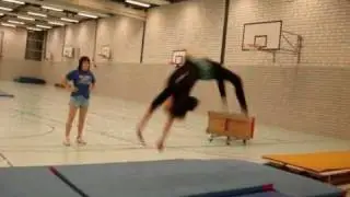 Cheer tumbling