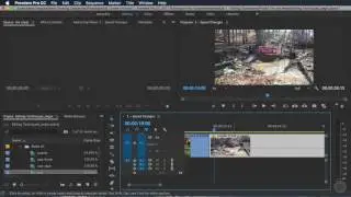 Learn Premiere Pro CC For Beginner | Playing With A Clips Speed [Part-02]