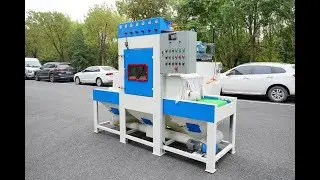 Pass Through Conveyor Automatic Sandblaster