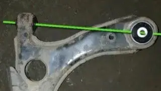 How to properly install a silent block on a front control arm