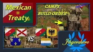 THE MOST CAMPY STYLE | 3v3 Treaty with Mexicans | AOE III: DE