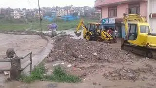 Flood in Kathmandu city 2019