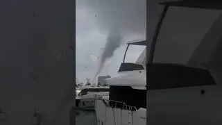 Raw Video Tornado Fort Lauderdale January 6 2024 #tornado #strom