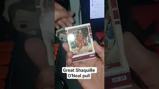 Shaq card pulled #cardcollection #cardpulls #nbacards #nba #basketball #basketballcards