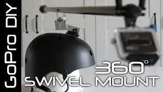 DIY GoPro 360&deg; Swivel / Rotor Mount for helmet - GoPro DIY #3