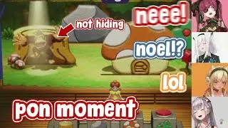 Danchou shows her PON side during Hide and Seek [Hololive ENG Sub - Shirogane Noel]
