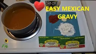 Mexican Gravy Recipe | Enchilada Sauce
