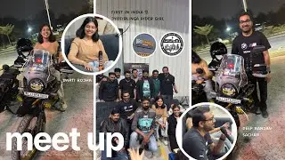 Grand Meet Up with Swati Rojha and Deep Ranjan Sachan | Nilesh Bhanderi Vlogs | Rider | Biker