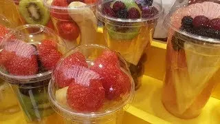 생과일 주스, 길거리음식   Fresh Fruit Juice, Korean Street Food