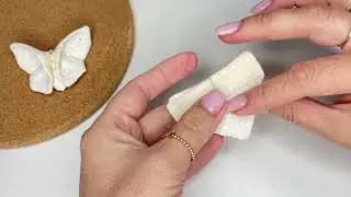 Как сшить бабочку  из ткани в технике оригами. Мастер- класс