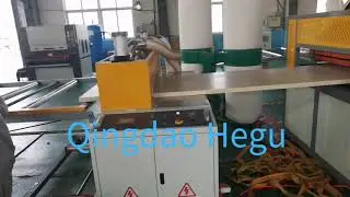 Turnkey project for WPC door making machines（sophie@wpcmachinery.com）