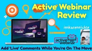 Active Webinar Review. 💰 🎉⬆️ Do Not Buy Before Watching My Video! 🏆 + Custom Bonuses 🎁
