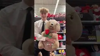 Surprising my boyfriend, and asking him to be my valentine #couple #couplegoal #valentinesday #gay