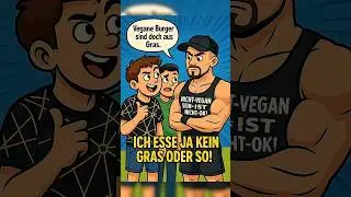Veganer essen nur Gras!