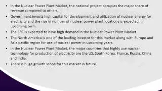 Global Nuclear Power Plant Market: Japan, China and India are the major markets for nuclear plants
