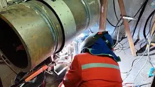 Process Testing: Automatic Pipe Welding with Flux-Cored Wire Uphill Technique