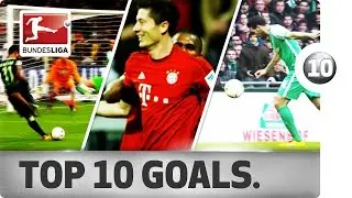 10 самых эффектных голов 2015/16 &mdash; Левандовски, Раффаэль, Писарро и компания.