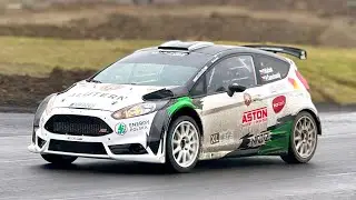 Petr Kač&iacute;rek - Ford Fiesta R5 - Test na Pražsk&yacute; Rallysprint 2025