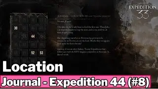 (#8) Journal Exp 44 (Yellow Harvest) - Clair Obscur: Expedition 33