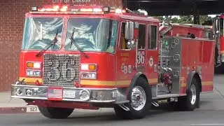 LACoFD Engine 36 & *NEW* Squad 36 Responding 10/10/2025