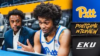 Pitt Men's Basketball | Brandin Cummings EKU Postgame Interview