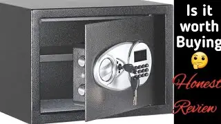 Честный обзор сейфа Amazon Basics Security на 20 литров (0,5 кубических футов) || Безопасный домашний шкафчик