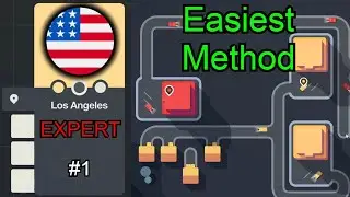 How to beat Los Angeles EXPERT! | Mini Motorways EP. 1