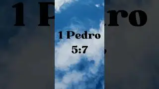 1 Pedro 5:7 🔊 #cristo #jesus #amor #fe #versiculobiblico #diosesbueno