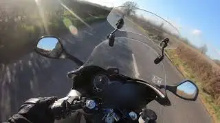 RIDING FROM WORCESTER TO SHELSLEY WALSH ON MY TRIUMPH SPRINT GT1050