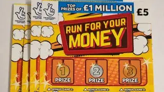 New run for your money scratch cards &pound;20 in play