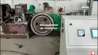 Cold rolled ribbed steel wire rolling mill machine commissioned before shipment