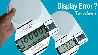 Kitchen Scale not Working? SF 400 Digital Kitchen Scale Display Repair & Teardown