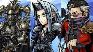 DFFOO Divine Odin Shinryu! Assailing Odin with Gabranth, Sephiroth and Auron